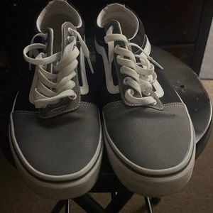 Grey Checkered Vans